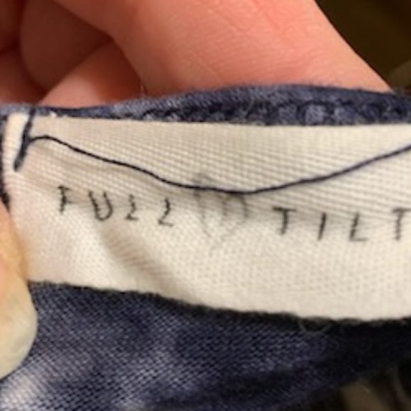 Full Tilt Tie Dye Halter  CroppedTop - Picture 5 of 7